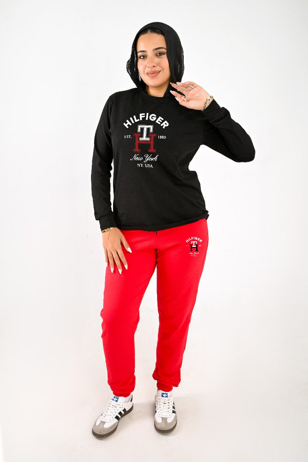 LONG SLEEVES FULL SET ( T-shirt + pants ) For Her HT - High Copy