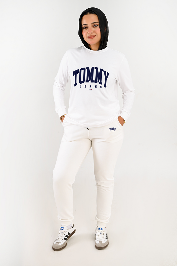 LONG SLEEVES FULL SET ( T-shirt + pants ) For Her TO small flag - High Copy