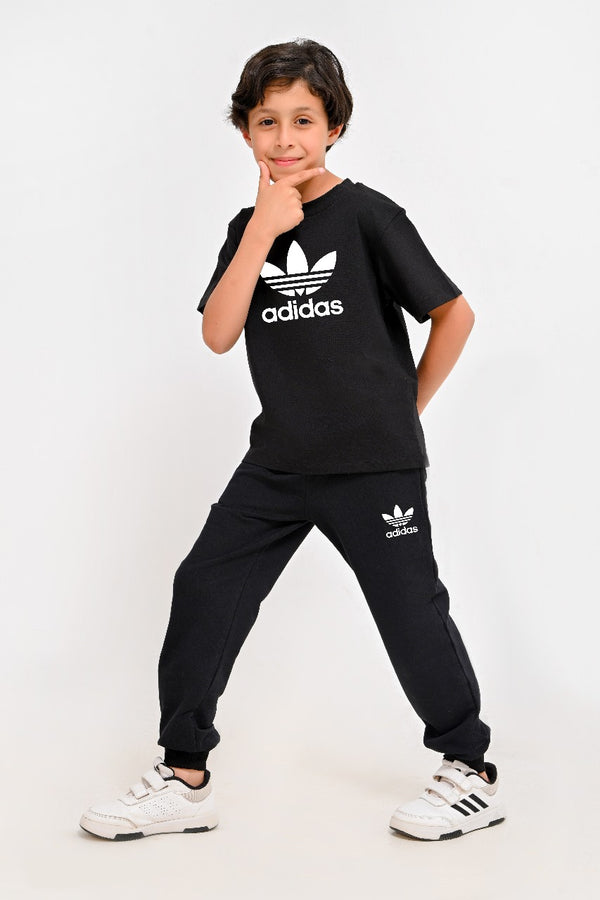 Branded Kids full set ( T-shirt + pants ) For Boys  AD - High Copy