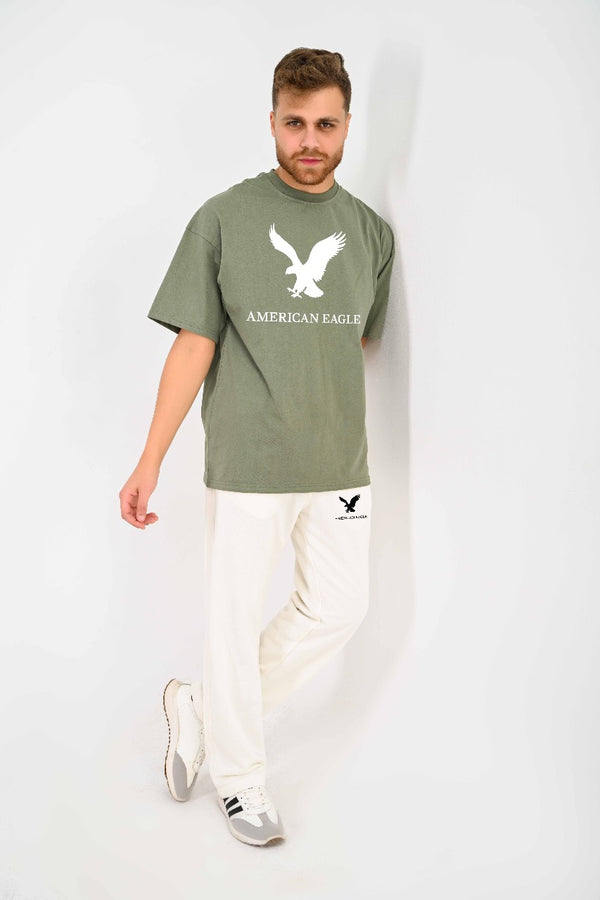 Branded full Summer set ( T-shirt + pants ) For Him AE- High Copy