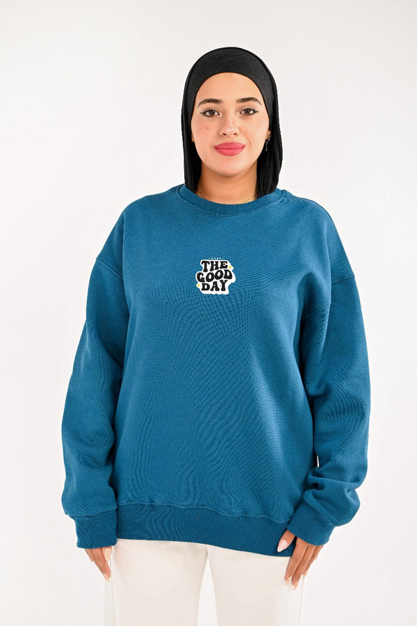 Branded Hoodie Round For Her Good Days (HIGH COPY)
