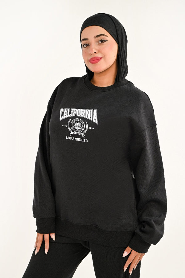 Branded Hoodie Round For Her California (HIGH COPY)