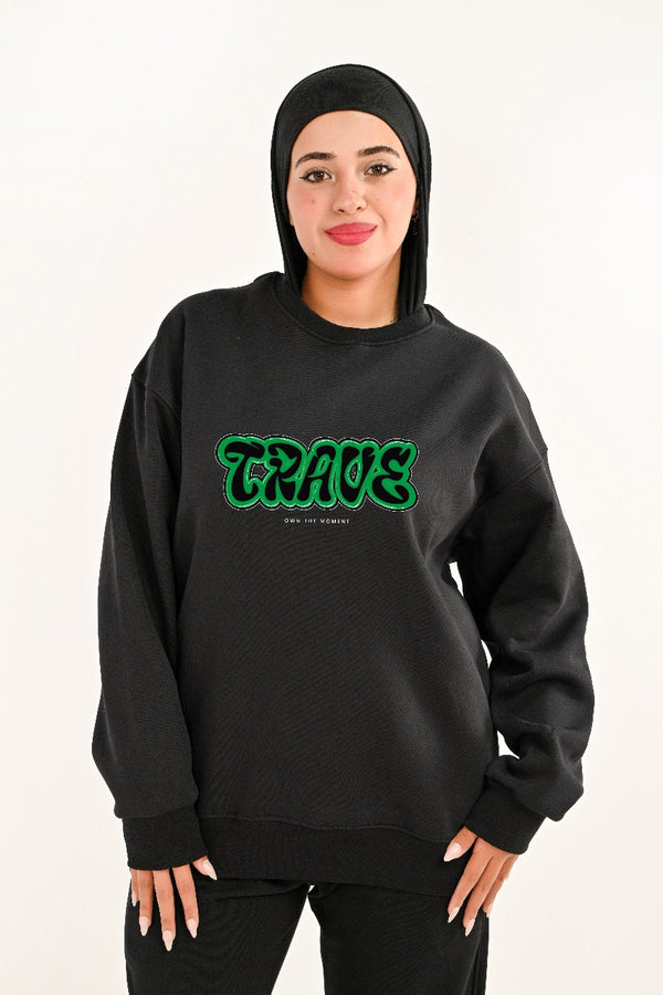 Branded Hoodie Round For Her Trave (HIGH COPY)