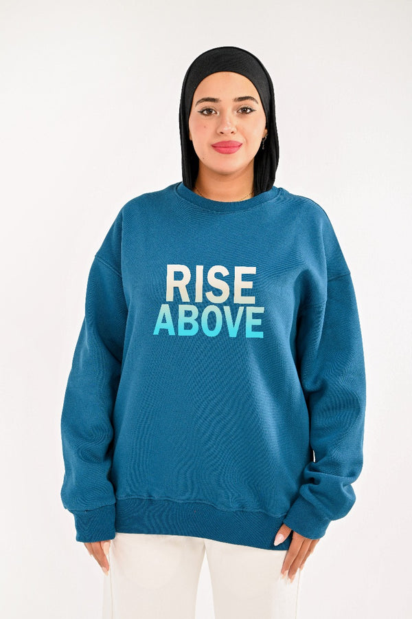 Branded Hoodie Round For Her Rise Above (HIGH COPY)