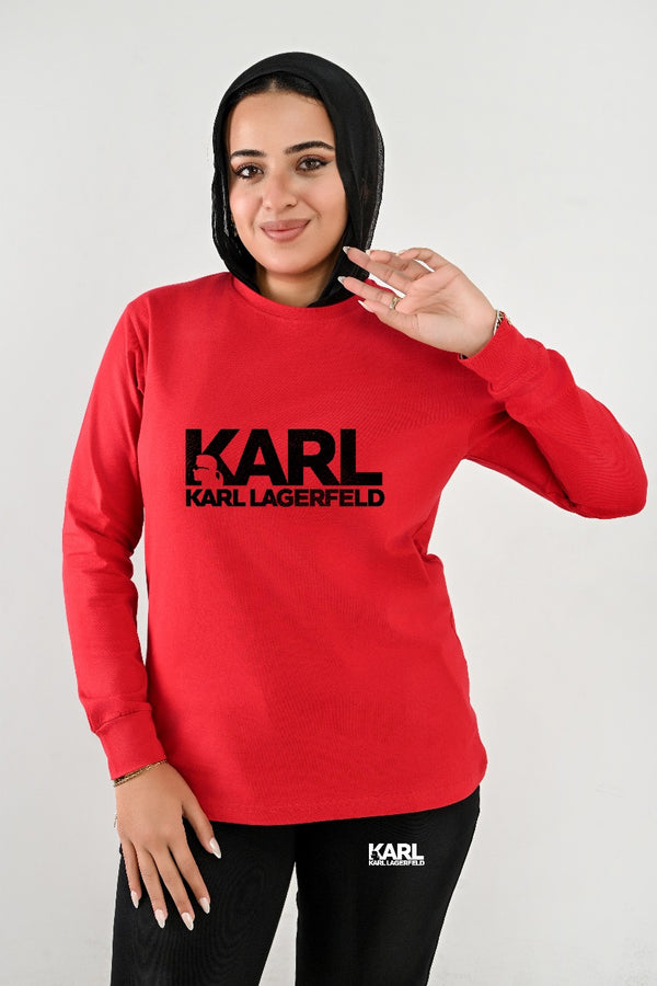Branded Long Sleeves T-shirts For Her KR - High Copy