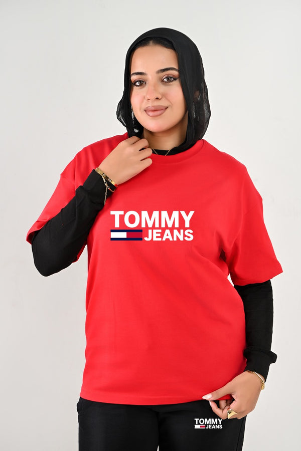 Branded Oversize T-shirts For Her TO big flag - High Copy