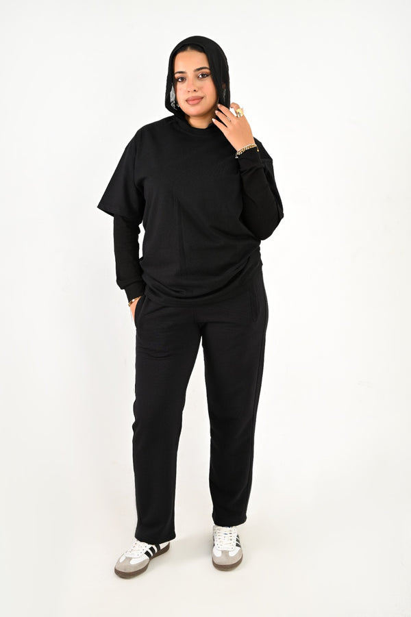 full Summer set ( T-shirt + pants ) For Her Basic - High Copy