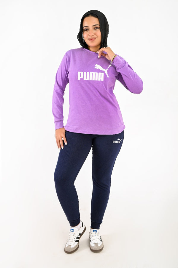 LONG SLEEVES FULL SET ( T-shirt + pants ) For Her PU - High Copy